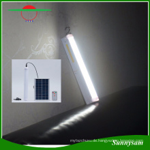 2016 neue Produkte Wiederaufladbare Notzündlicht Fernbedienung Indoor Hause Beleuchtung Smart Deckenleuchte Solar Leuchtstofflampe mit AC lade